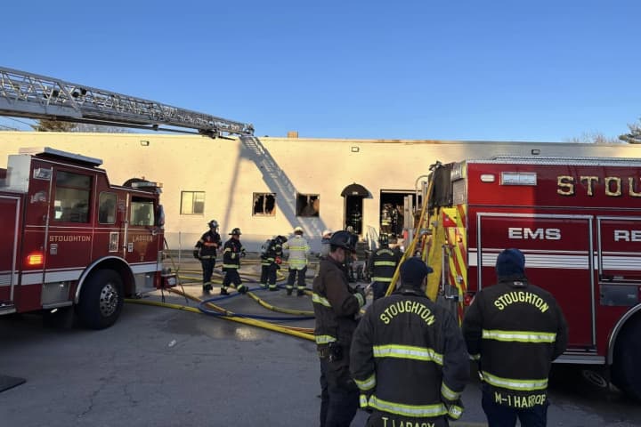 Crews Quickly Contain 3-Alarm Fire At Stoughton Warehouse: Fire Officials
