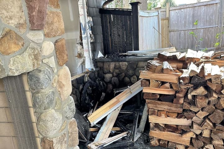 Discarded Fire Pit Embers Blamed For Glen Rock Garage Fire