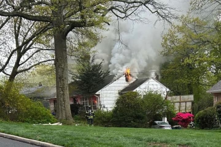 Firefighters Douse Attic Blaze In Ramsey