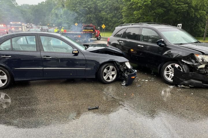 Person Hospitalized After Crash On Route 100 In Katonah