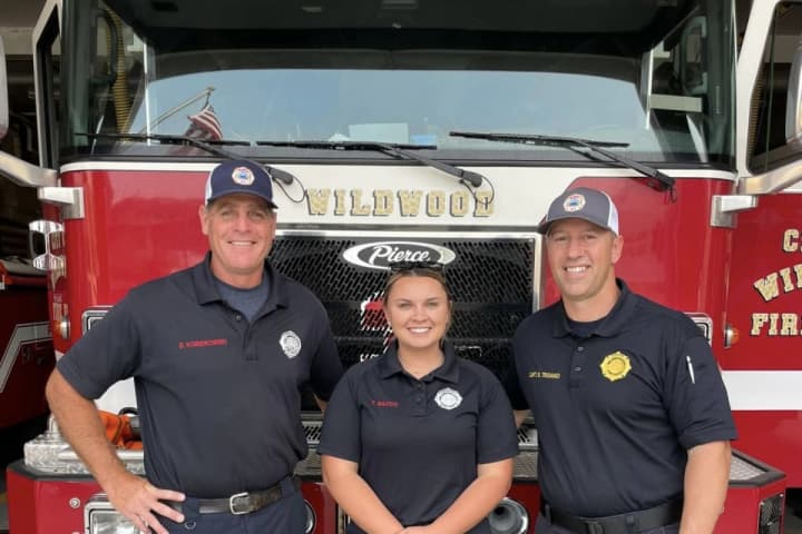Wildwood Firefighters Deliver Twin On Garden State Parkway
