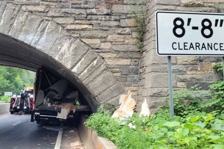 Truck Slams Into Bridge On Parkway In Westchester, Causes Lane Closures