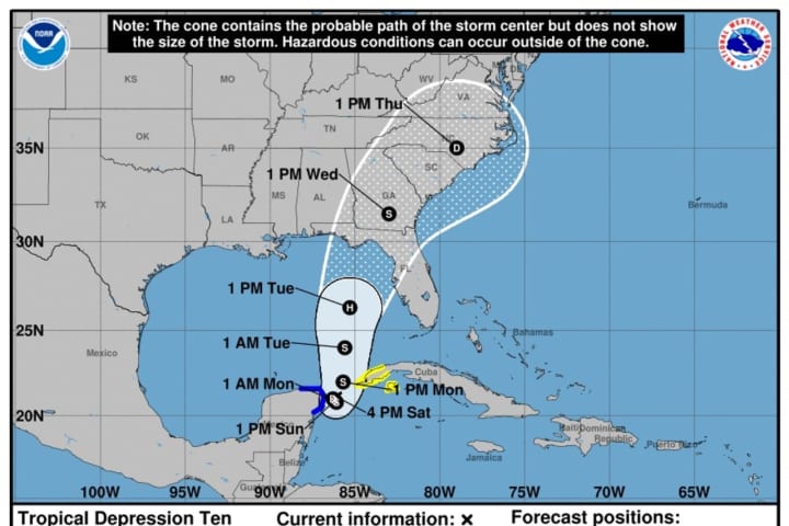 Tropical System Expected To Become Hurricane Heads Toward Virginia: Here's Projected Path