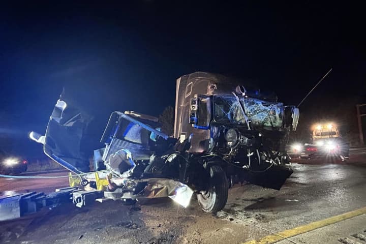 Tractor-Trailer Crash Halts Traffic For Hours In PA On I-81 (PHOTOS)