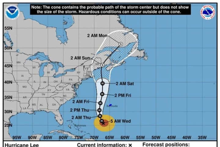 Hurricane Lee Track Shifts: Threat To Northeast Grows, Chance Of New England Landfall Increases