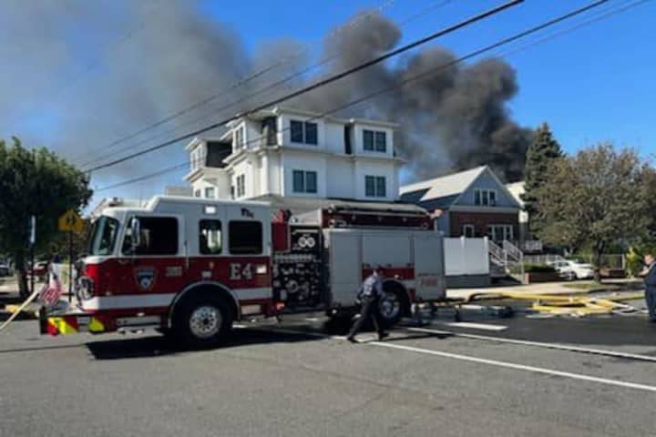 One Firefighter Injured In Bayonne Four-Alarm Blaze: Authorities (UPDATED)