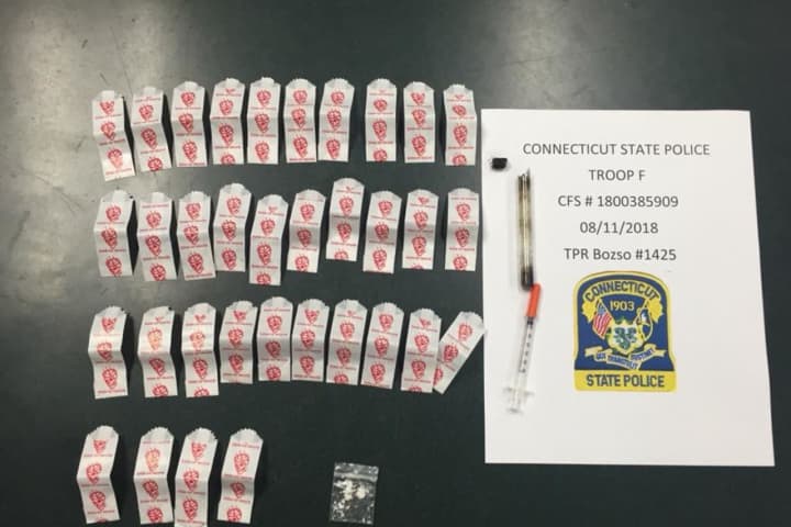 CT Troopers Seize Heroin After Motor Vehicle Stop