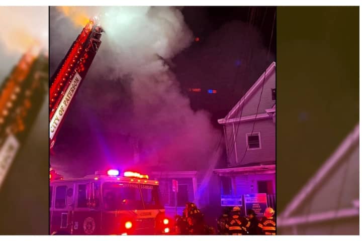 Firefighters Battle Vacant Building Blaze On Frequently Struck Paterson Street