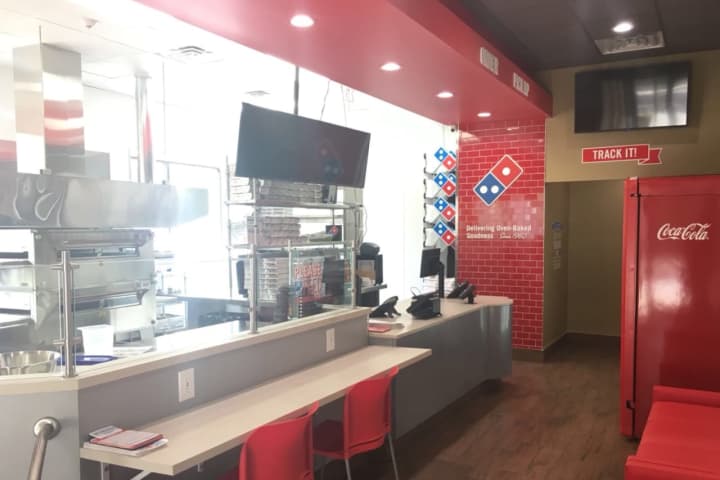 Spy On Your Pizza Being Made At Ridgefield Park Domino's Theater
