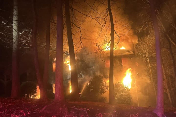 Flames Ravage Cherry Hill Home