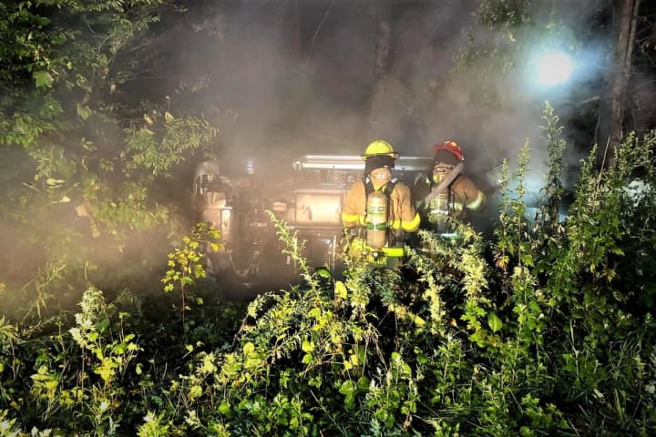 Police: Trapped Driver Pulled From Burning SUV By Passing West Milford Firefighter Was Drunk