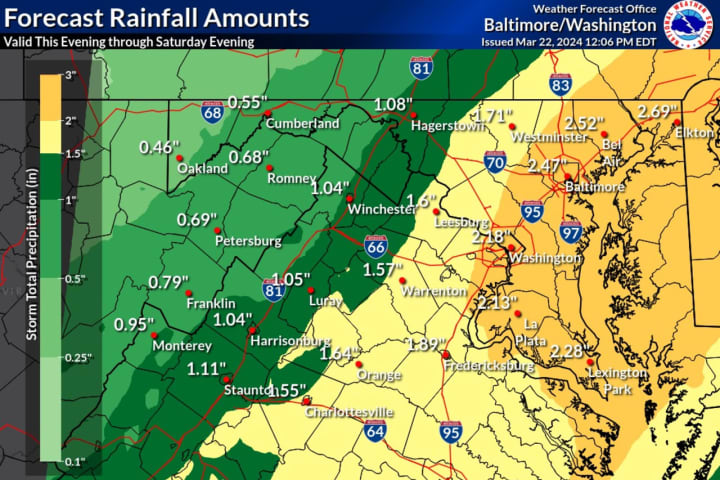 Split Storms Combine: Inch Per Hour Of Rain Could Fall In Nasty Weekend Storm, Forecasters Say