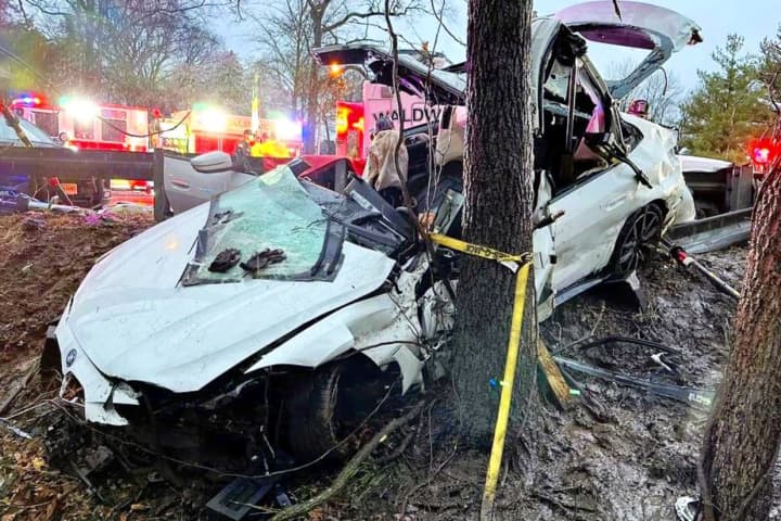 'Extremely Difficult' Extrication Ends With Firefighters Freeing Trapped Driver Off Route 17