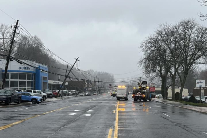 Nor'easter: Storm Causes Road Closures On Several Busy Mount Vernon Roads