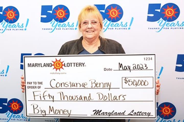 Maryland Lottery Player Wins $50K On Eve Of 63rd Birthday