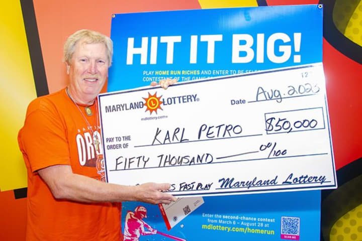 Maryland Lottery Player Hits $50K Home Run On Baseball-Themed Promotion