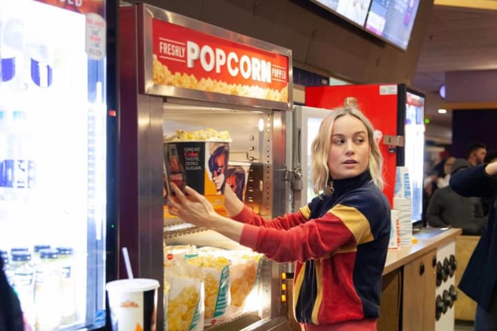 SURPRISE! Captain Marvel Star Pops Into Clifton Theater