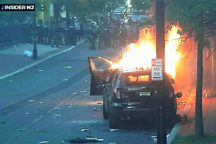 Rioter Cops To Torching Trenton Police Cruiser After George Floyd Protest