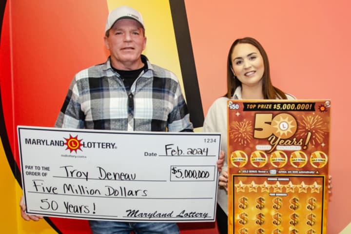 Small Business Owner Not Ready For Retirement After Winning $5M On Maryland Lottery Scratcher