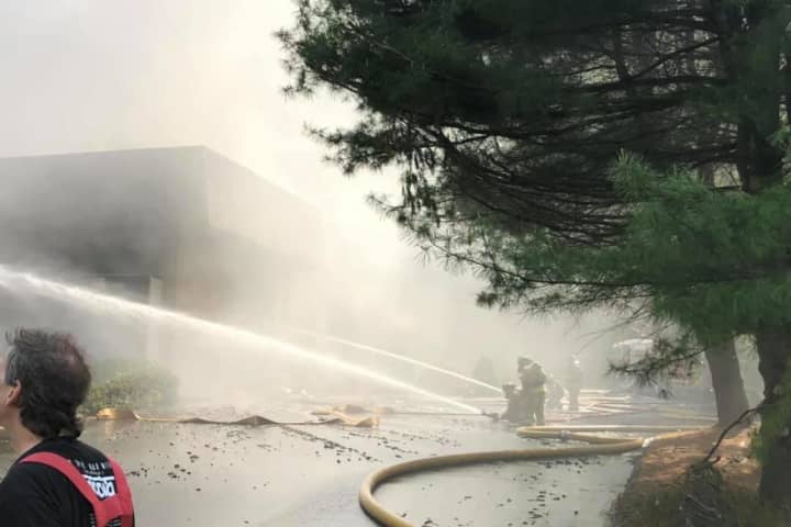 120 Firefighters Battle Massive Blaze At Business In Bethel