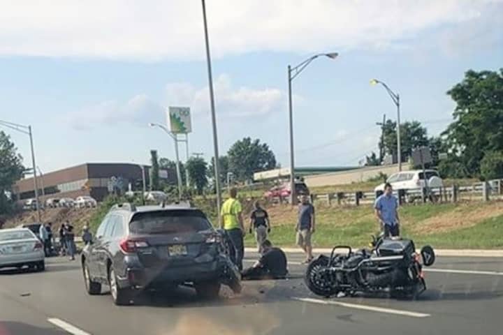 Two Motorcyclists Downed In Route 80 Pileup