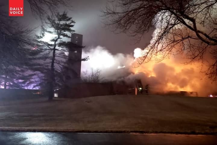 Arson Fire Destroys Franklin Lakes Church, Graffiti Found, Local Man, 26, Charged