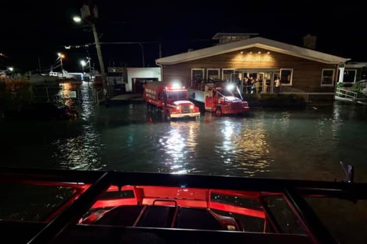 Flooding Leads To Evacuation Of About 50 From Long Island Restaurant