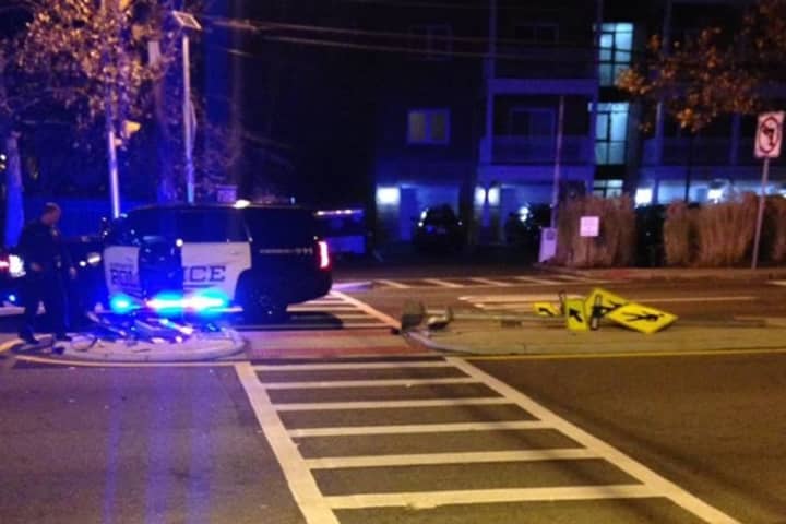 Edgewater PD: Hit-Run Driver Who Toppled New River Road Crosswalk Signs Caught