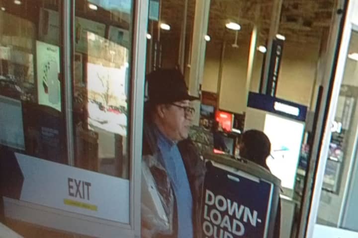 Newtown PD Seeks To ID Man Who Made Large Purchases With Stolen Credit Card