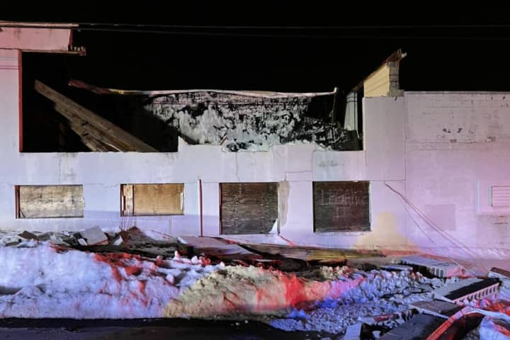 Snow Collapses Roof Of Bucks County Office Building