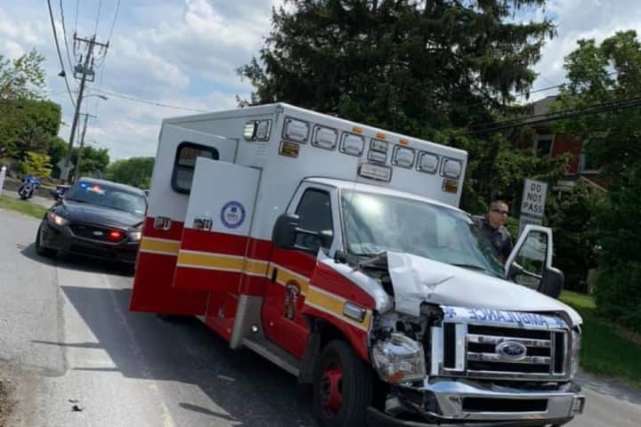UPDATE: Stolen Reading Ambulance Thief Leads Pursuit, Crashes In Strasburg
