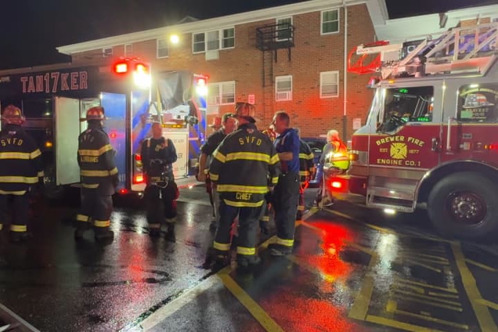 Rockland Apartment Fire Injures 2, Leaves 50 Homeless