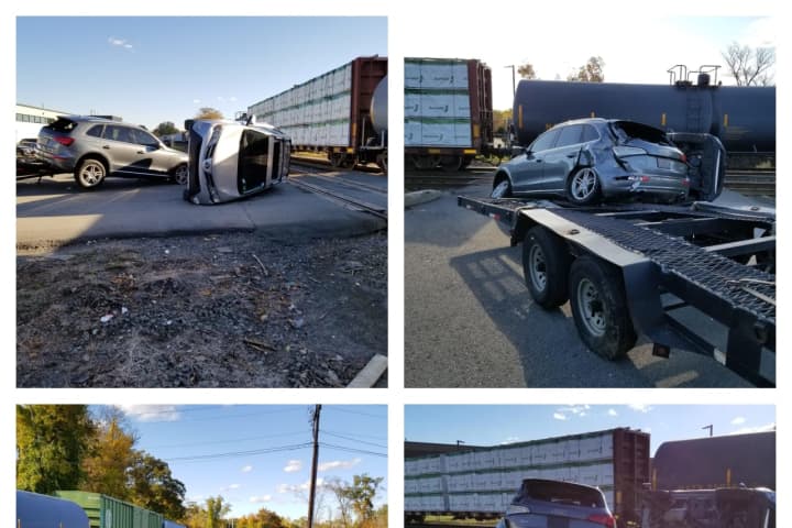 Car Hauler Collides With CSX Train In Rockland