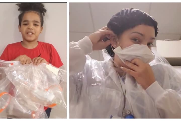 Bergen County Boy Makes Crafty PPE Kits For Healthcare Workers Like His Mom