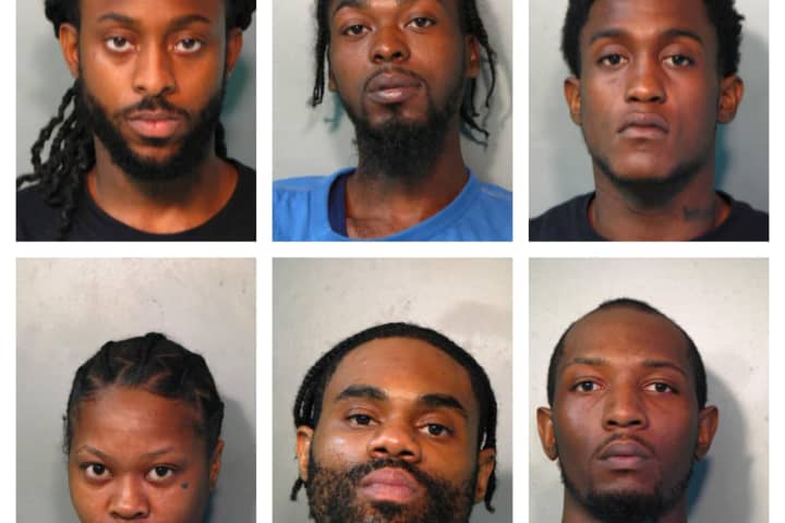 Six Arrested After Loaded Gun Found During Nassau County Traffic Stop