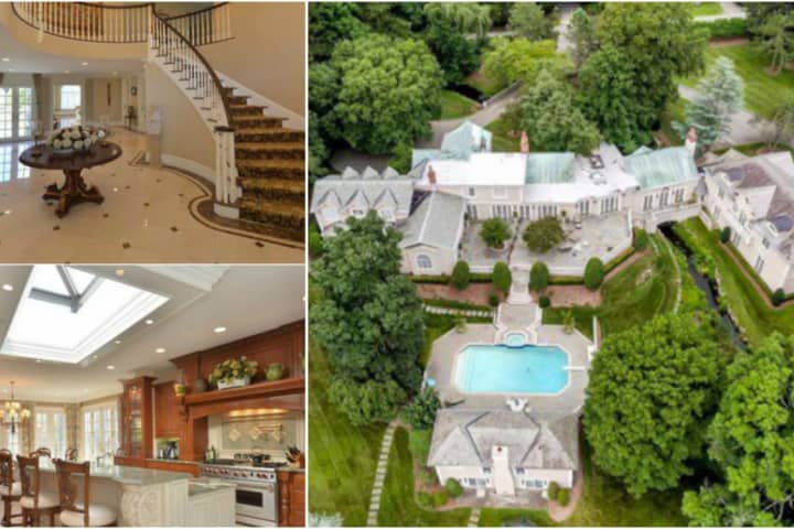 LOOK INSIDE: Wall Street Tycoon Selling NJ Mansions; 1 In Saddle River