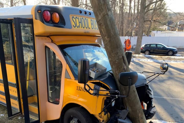 Two Injured, Including Student In CT School Bus Crash, Police Say