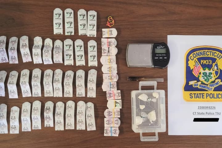 148 Packages Containing Fentanyl, Heroin, Crack Cocaine Seized During Traffic Stop In Region