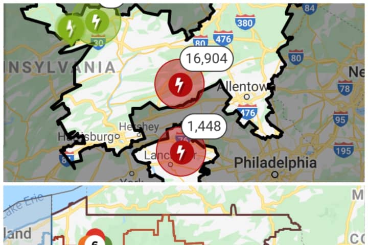 Here's How Many People In Central Pennsylvania Lost Power Due To Hurricane Ida