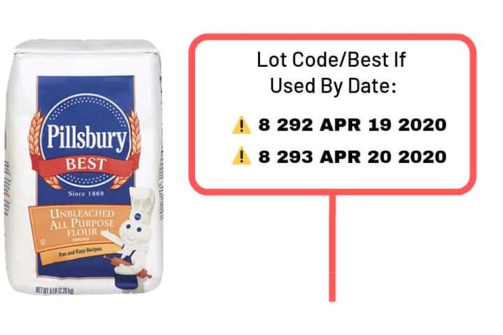 Recall Issued For Pillsbury Flour Due To Possible Salmonella Contamination