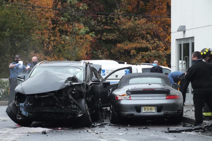 PD: Overdosing Driver From Bergenfield Crashes Into Route 4 Dealership Lot In Paramus