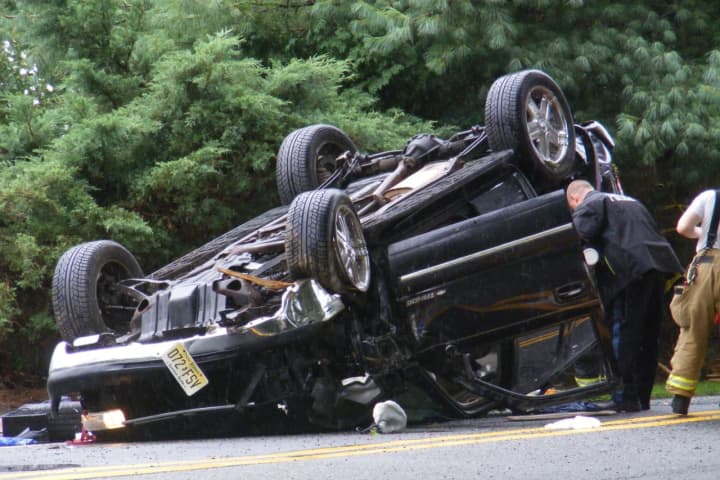 Allendale Police Investigate SUV Rollover Crash That Took Out Utility Pole