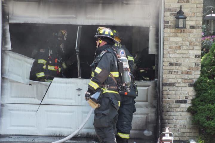 Firefighters Knock Ridgewood Garage Blaze