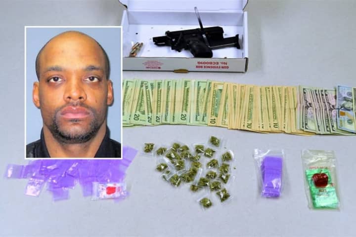 Rochelle Park PD: Meth, Ecstasy, Loaded Gun Found In Series Of Stops