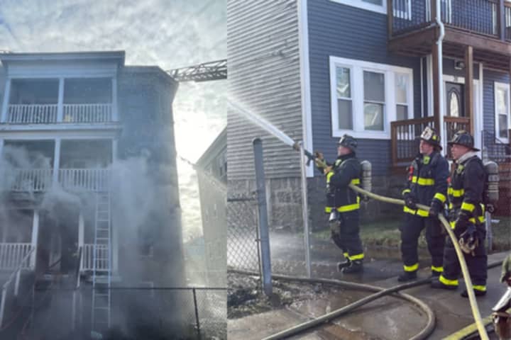 Residents Treated After Dorchester Triple-Decker Goes Up In Flames: Officials