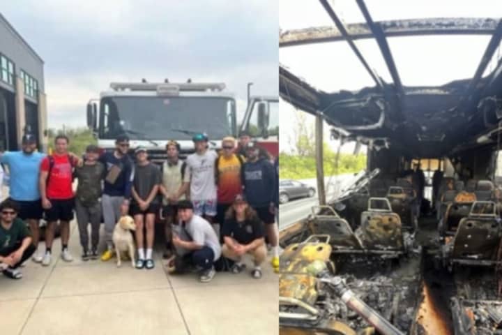 Bus Carrying Mass College Baseball Team Bursts Into Flames In Maryland