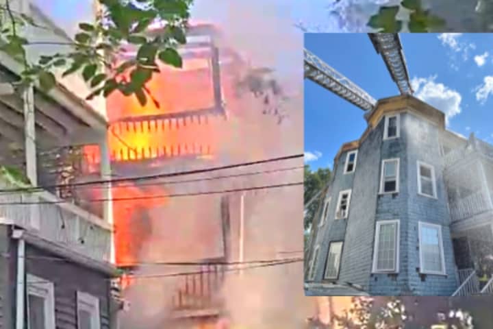 Boston Back Porch 3-Alarm Fire Displaces 17 People, 4 Pets
