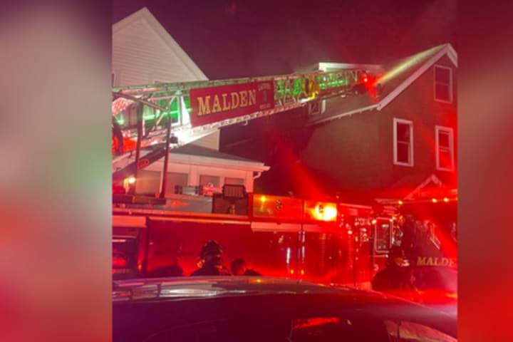 Crews Attack Second Malden Fire This Week (DEVELOPING)