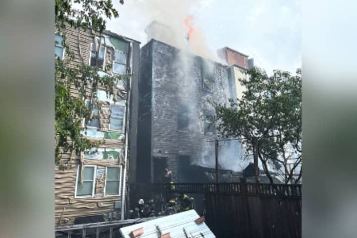 Five-Alarm Fire Erupts At Triple Decker East Boston Home (UPDATE)