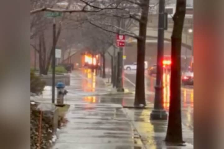 WATCH: Car Burst Into Flames, Cause Delays Near Boston's Museum Of Science